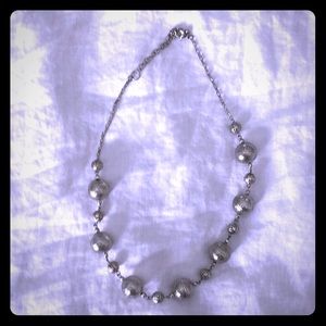 Silver necklace